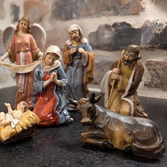 THE PROMISE OF CHRISTMAS ROBERT STANLEY Nativity Scene 11 piece from 2011 - Picture 14 of 14